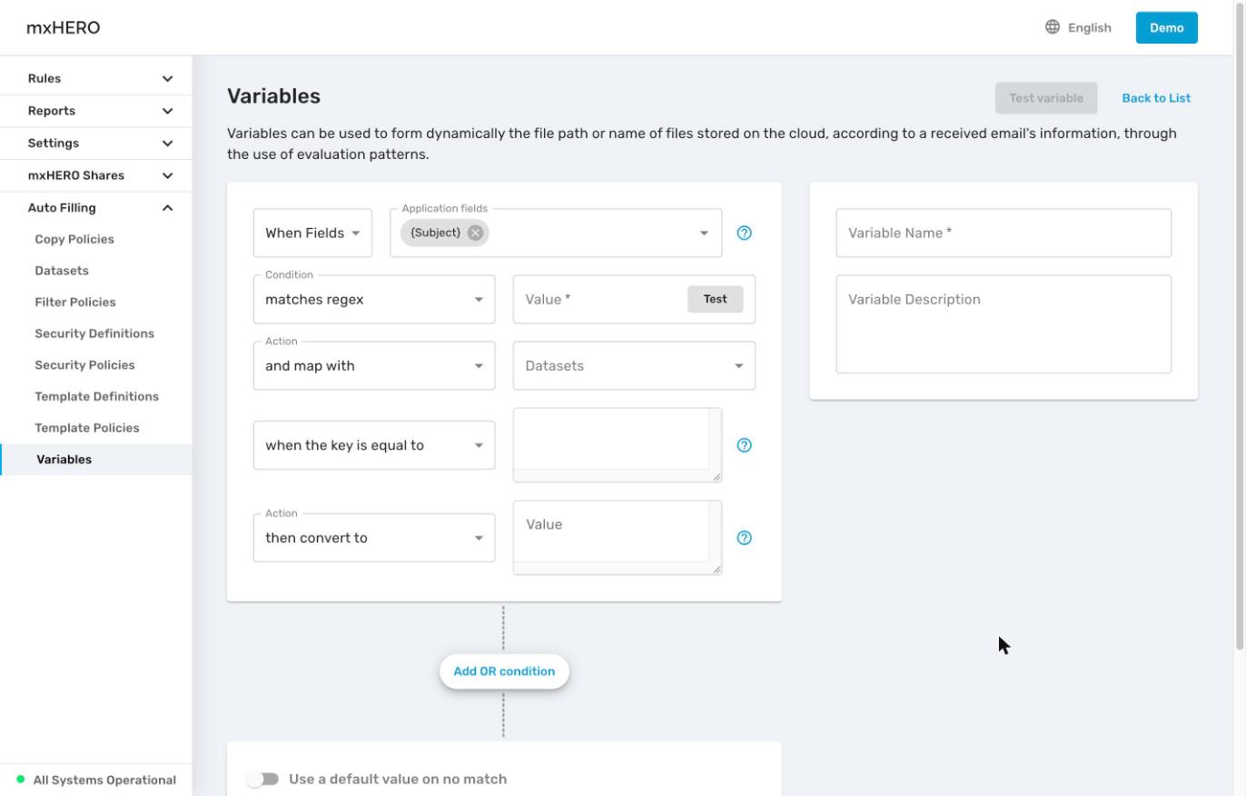 and map with action: Datasets select, key comparison and then convert to